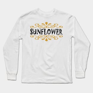 Sunflower Long Sleeve T-Shirt